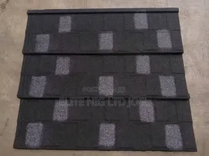 Black and White Shingle Gerard Stone Coated Roofing Sheet in Ajah