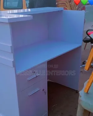 Executive Receptionist Desk / Table - Modern Office Front Desk