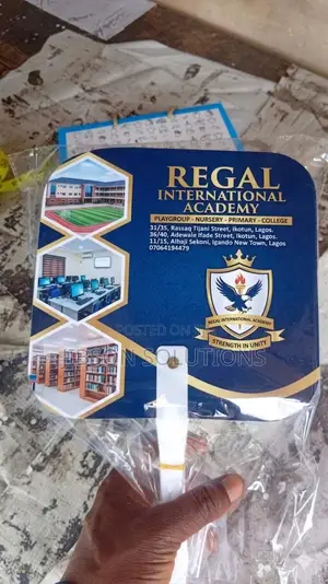 School Hand Fan