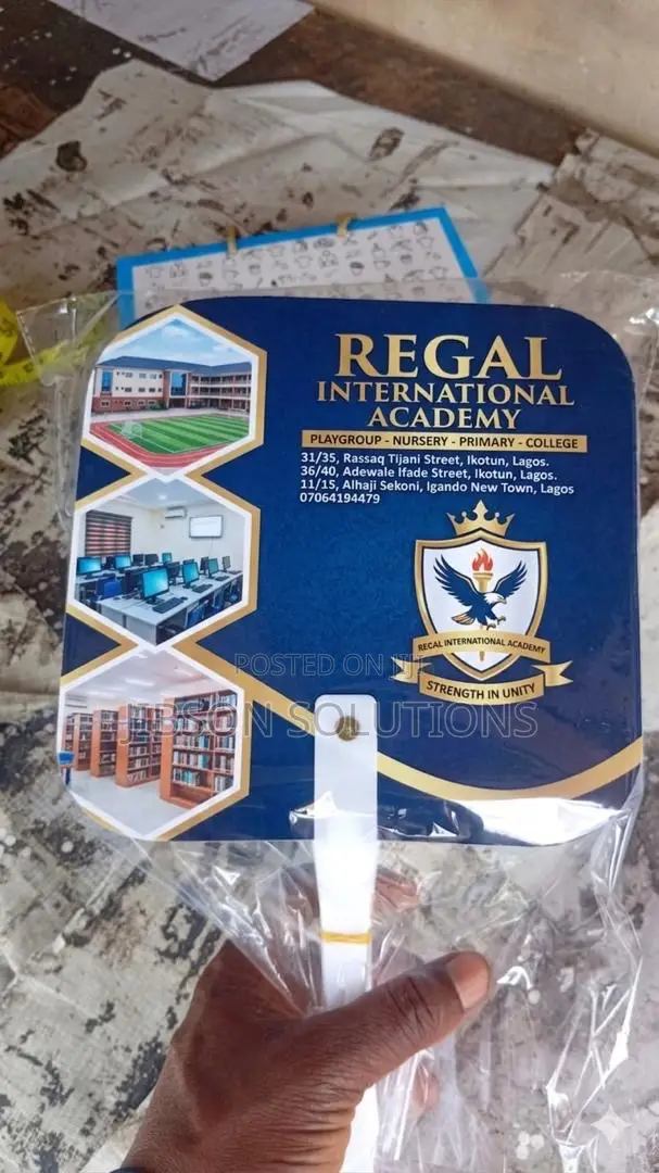 School Hand Fan
