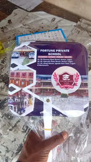 School Hand Fan