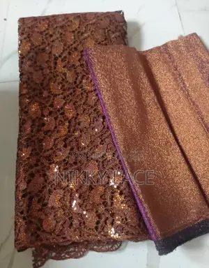 Sequins Guipure Lace