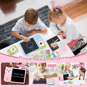 LCD Writing Tablet, Pocket Speech Talking Flash Cards 224 Sight Words