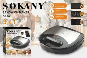 3in1 Sokany Toaster/Sandwich Maker