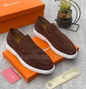 Santoni Sneaker Loafers Suede in Multicolours