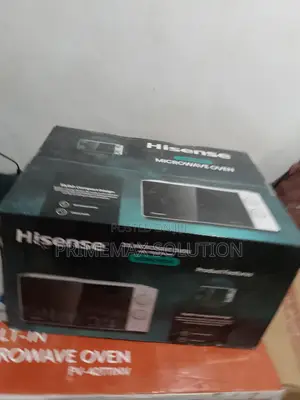 Hisense White Microwave - Manual Knob Controls, , Child Safety Lock