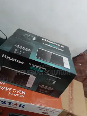 Hisense Solo Microwave Oven - White, 700w Power, Defrost Reheat
