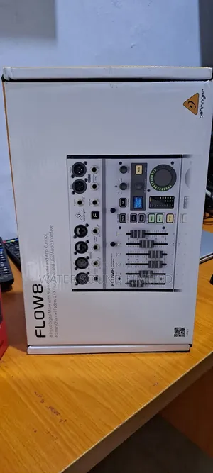 Flow 8-Input Digital Mixer With Bluetooth Audio App Control