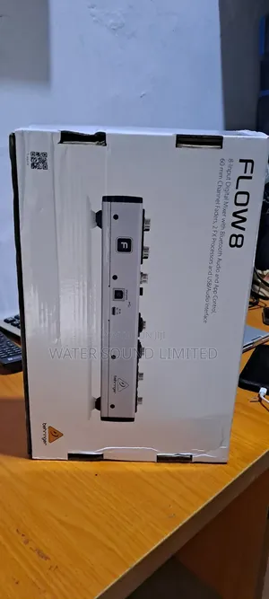 Flow 8-Input Digital Mixer With Bluetooth Audio App Control
