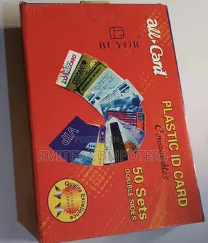 Blank PVC Id Cards – Durable Plastic Cards