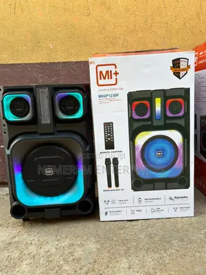Mi+ Rechargeable Karaoke Party Speaker (Migp1230f)