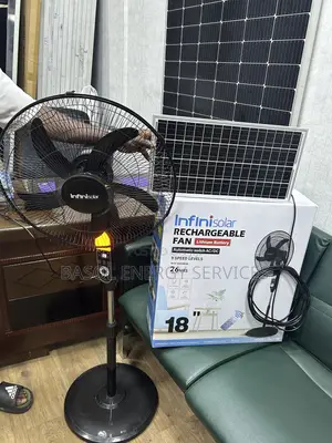 18 Inches Infini Solar Rechargeable Fan