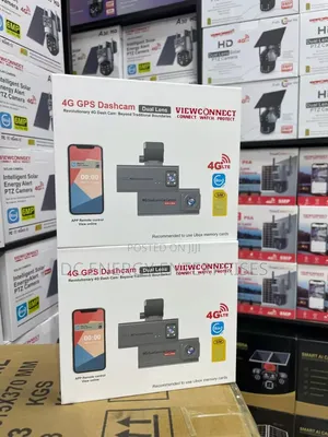 4g Gps Dashcam (Dual Lens) For Cars