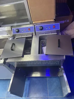 32l Double Basket Fryer With Cabinet