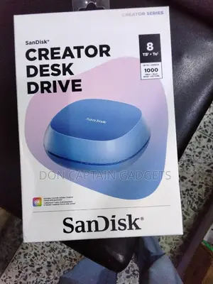 Sandisk CDD 8tb ( Creator Desk Drive )