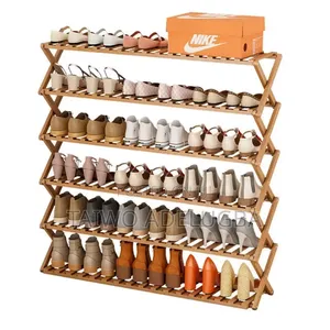 High Quality Eco-Friendly Wooden Shoe Rack