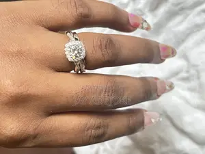 Wedding Ring Set (Gold And Silver )