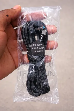 Type-C to Hp Blue Pin Laptop Charger Converter Cable (18.5 - 20v)
