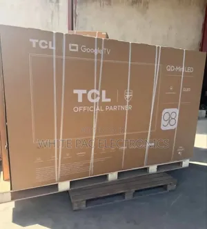 TCL 98"Inch's Qled Google Smart Frameless Tv >Voice Control Internet