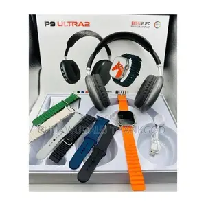 P9 Ultra2 Smartphone Watch,Straps Wirelessheadphone,9in1 Combinationed