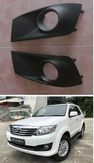 Fortuner Fog Lights Cover 2012