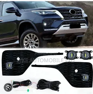 Fortuner Complete Fog Lights Cover With Cover 2025