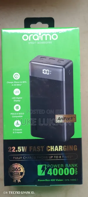 Oriamo Power Bank
