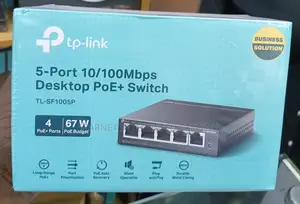 Tp-Link 5 Port 10/100mbps Network Poe+ Switch