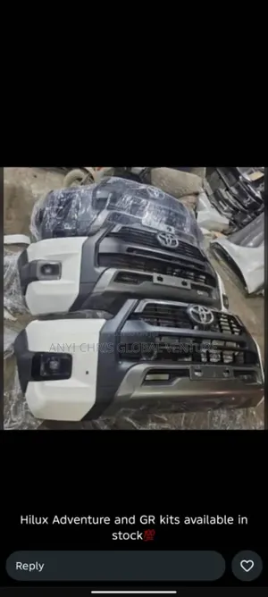 Hilux Front Bumper Adivection Face 2020 Model