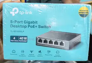 Tp-Link 5 Port 10/100/100 MBPS Gigabit Network Poe+ Switch