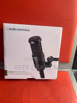 Audio-Technica At2020 Cardioid Condenser Microphone