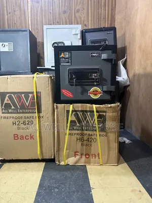 Awe H6-420 Fireproof Safe | 60kg Fingerprint Lock | Ikeja Lagos