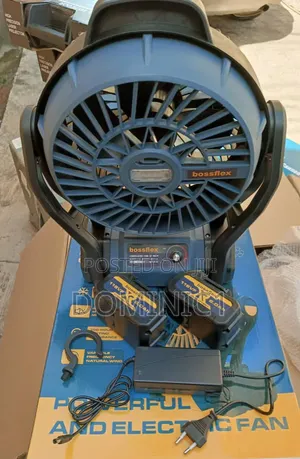 Bossflex 12-Inch Cordless and Electric Fan.
