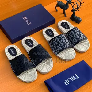 Original Christain Dior Espadrilles Slippers