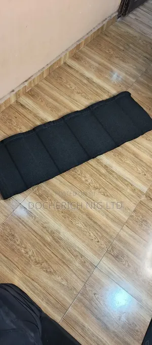 Docherich Black Roman Quality Stone Coated Roofing Sheet