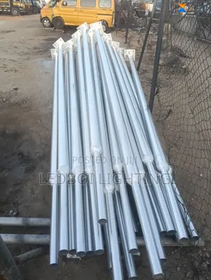 Galvanized 6meter Street Light Pole