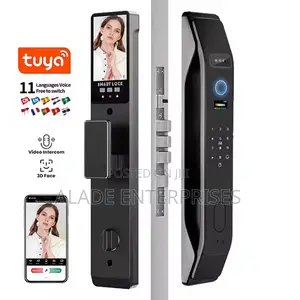 Facial Recognition Wifi Password Fingerprint Latest Door Lock