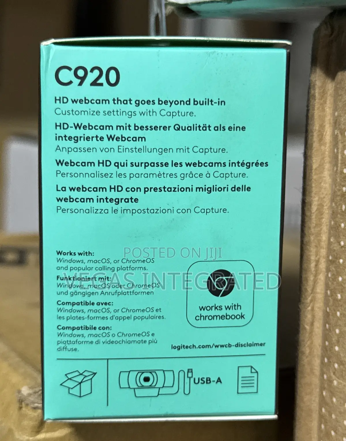 Logitech C920x Hd Pro Pc Webcam