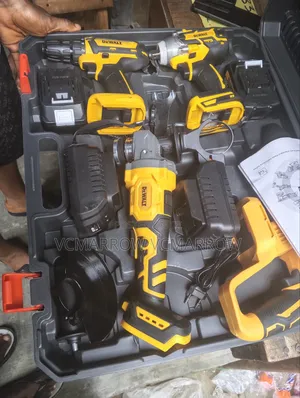 Dewalt Cordless Power Tool Combo Kit, Likely a 4-in-1 Set Is