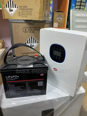 Itel 1.5kva Hybrid Inverter /1.3kwh Lithum Battery