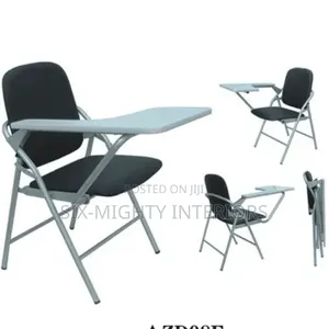 Folding Study or Training Chair With Writing Pad
