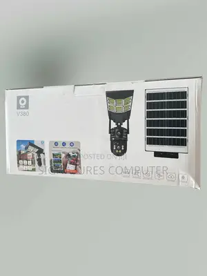 V380 Pro Ai Solar Security Camera With Light 2in1