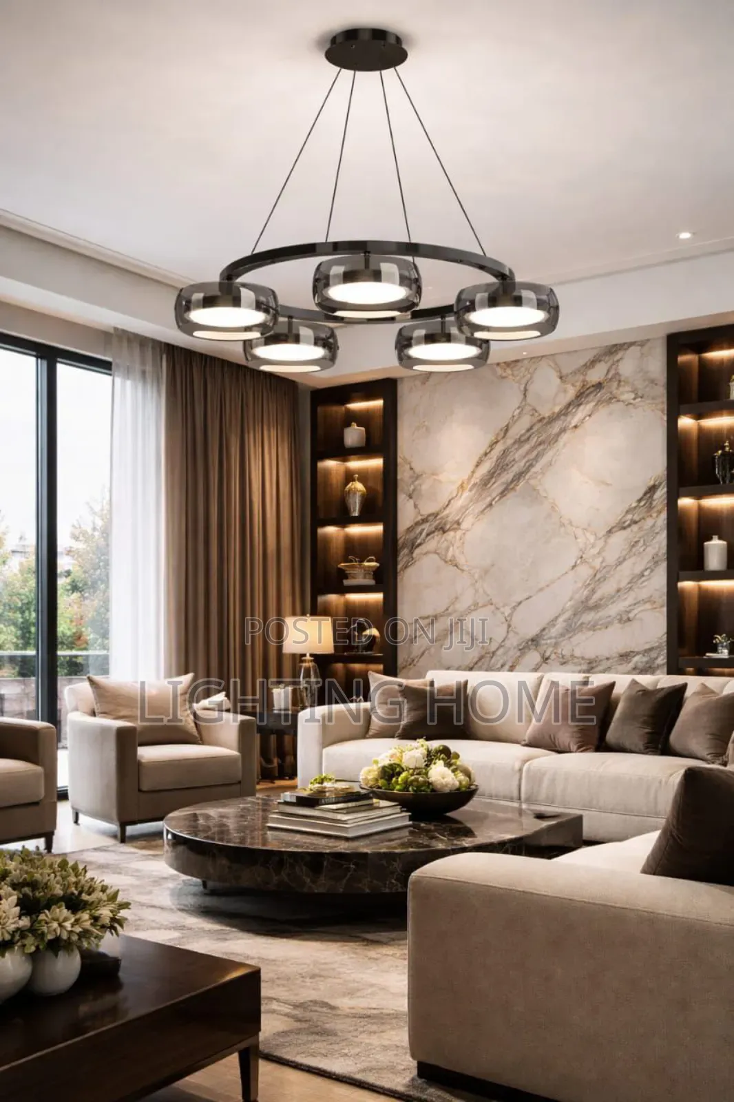 Led Chandelier Light by 600mm