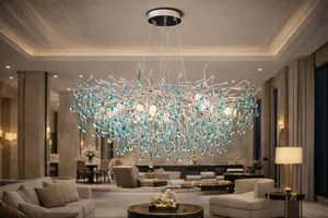 Crystal Chandelier Light by 800mm
