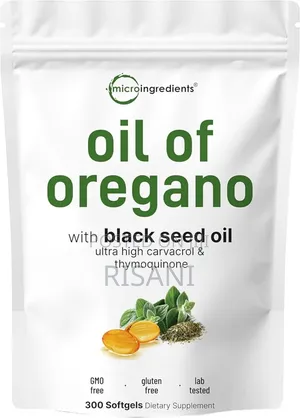 Micro Ingredients Oil of Oregano With Black Seed Oil 300 Soft Gels
