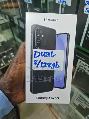 New Samsung Galaxy A36 128 GB Black