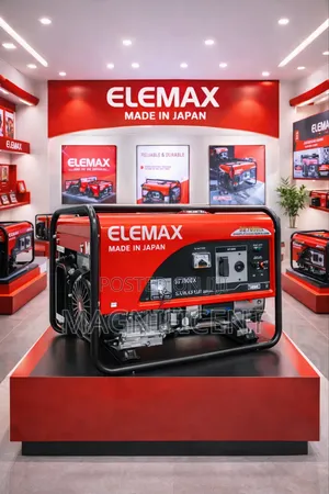 Elemax S6700ex Generator – Made in Japan, Powerful Reliable Per