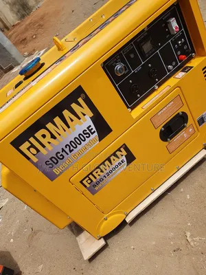 Firman Sdg12000se Soundproof Diesel Generator – Heavy Duty Power Solu.