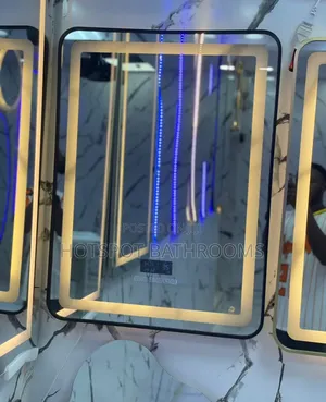 Led Mirror With Bluetooth Speaker