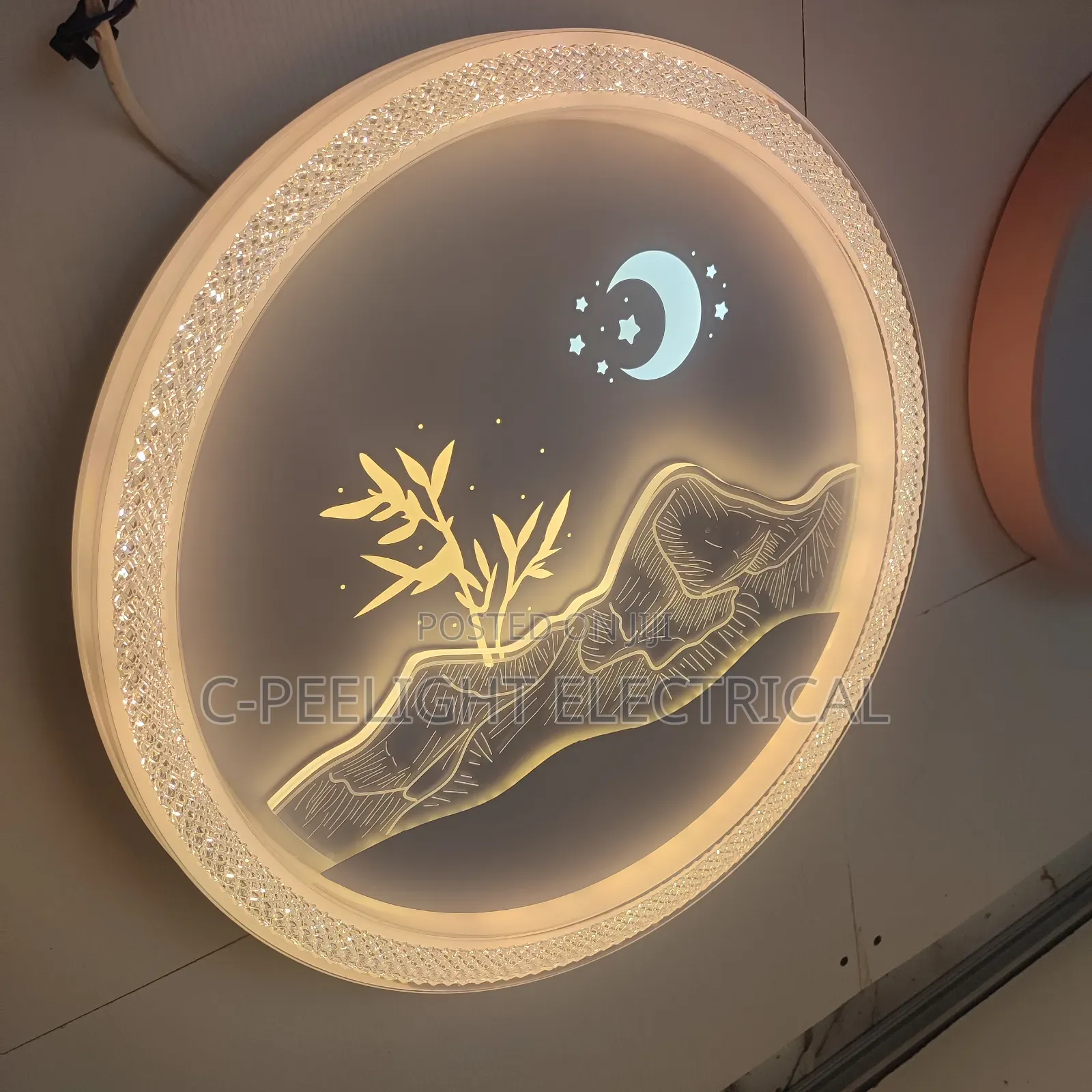 Led Three Colors Ceiling Light